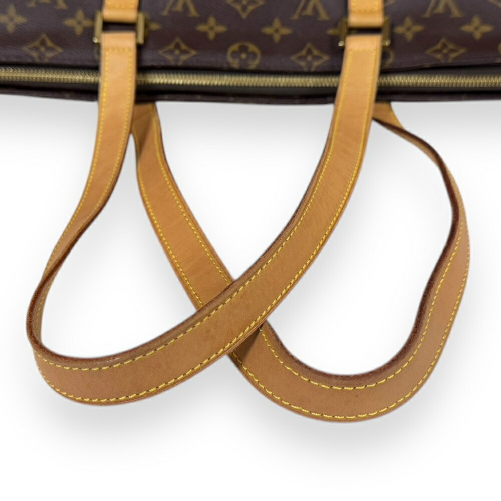 LOUIS VUITTON Authentic Brown Monogram Canvas Tote Bag - Picture 11 of 11